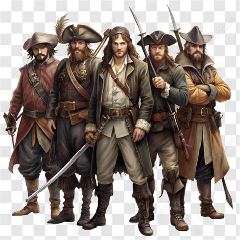 Five Pirates .